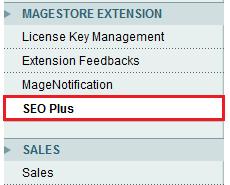 Configuration: After that, click on SEO Plus tab in the left panel A