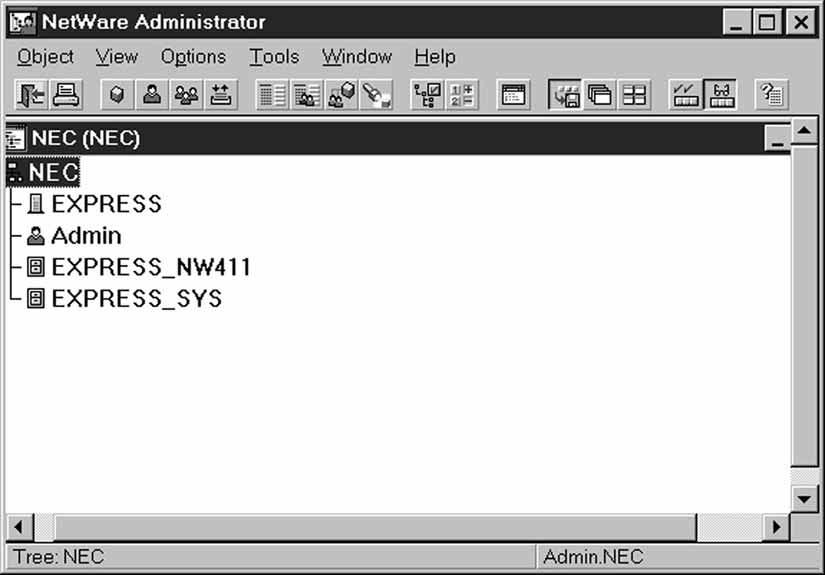 x, the NetWare Printer Console or NetWare Administrator can be used for setting up a printer. The NetWare Printer Console can be used to configure small or simple networks.