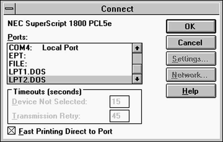 Configuring a Windows 3.1x Client Computers running Windows 3.