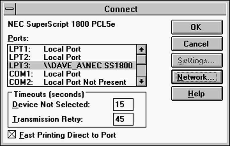 Now you can configure the individual Windows, Macintosh, and UNIX print clients that are connected to the network. See the following sections for instructions. Configuring a Windows 3.