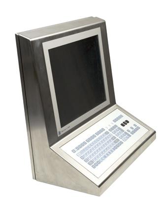 requirements, Customised integration Construction Fully sealed enclosure stainless steel AISI 304 (optional AISI 316) Monitor or Panel PC with integrated PC/client Display 21.