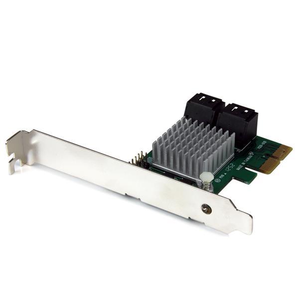4 Port PCI Express 2.0 SATA III 6Gbps RAID Controller Card with HyperDuo SSD Tiering Product ID: PEXSAT34RH The PEXSAT34RH 4-Port PCI Express 2.