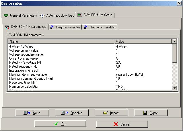 3. - Automatic synchronization: When this check box is selected, this software will change automatically CVM-BDM-1M they time configuration would not be the same. 4.
