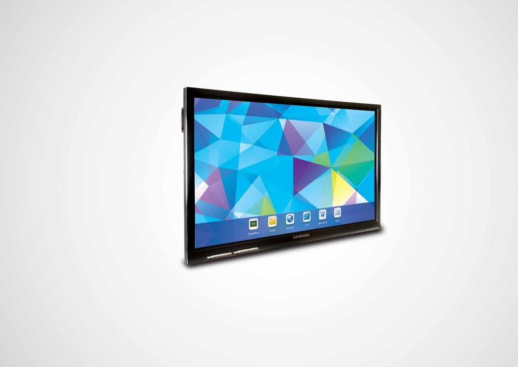 With its integrated Android operating system, Clevertouch Plus is as easy to use as a tablet.