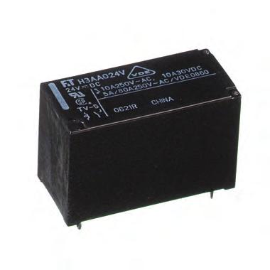FTR-K1 SERIES SILENT POWER RELAY 1 POLE - 78A/120A Inrush Current Type FTR-H3 Series FEATURES Pin compatible with widely used VS and FTR-H1 series power relays Silent relay with patented unique