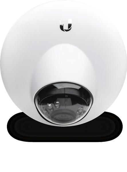 Model: UVC-G3-DOME The UniFi Video Camera G3 Dome features a wide angle lens and 1080p video