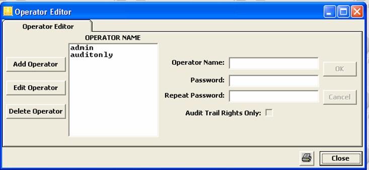 operator editor LockView NTC 4.2 Operator s Manual LockView NTC Instruction Manual An Operator is someone who is responsible for building and maintaining a database of users and locks.