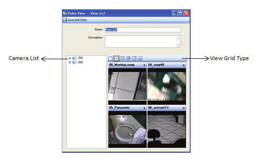 Video View Overview Video View Overview The Video View Editor lets you create Video View objects. A Video View is a view from a camera or a group of cameras.