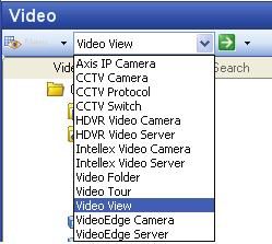 Video View Overview To Access the Video View Editor in Dynamic View 1. In the Navigation pane of the Administration Station, click Video to open the Video pane. 2.