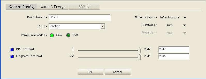 3.3 Profiles The Profile tab is used to store the settings of multiple Access Points such as home, office, café, etc.