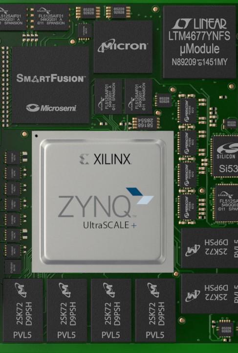 XMC-ZU1 XMC Module Xilinx Zynq UltraScale+ MPSoC Overview PanaTeQ s XMC-ZU1 is a XMC module based on the Zynq UltraScale+ MultiProcessor SoC device from Xilinx.