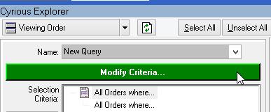 3. Now that you have enabled Advanced Explorer, click on the Modify Criteria button. 4.