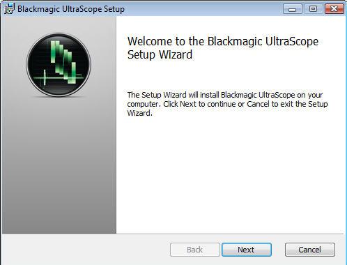 Before you install, ensure you have the very latest driver. Visit www.blackmagic-design.com/support 2.