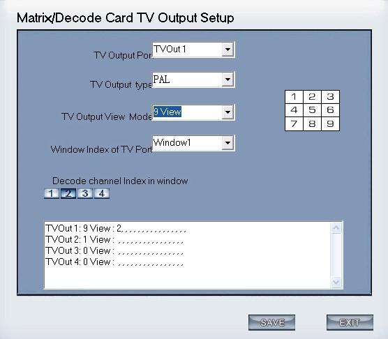 Each NV4002MD card can decode 2 channels D1 or 4channels CIF. Each NV4004MD card can decode 4 channels D1 or 8 channels CIF.