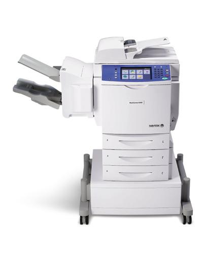 WorkCentre 6400 Color Multifunction Printer WorkCentre 6400S A full-featured multifunction printer with automatic 2-sided print/copy/ scan capabilities WorkCentre 6400X All of the features of the