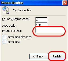 Number must be provided from your