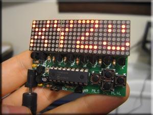 8-Bit Processor Application. 1) Matrix LED Display Software When we need to drive 64 individual LEDs you would need 64 individual output pins.
