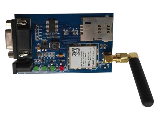 USR-GPRS-MODEM* 1 GPRS antenna (SMA interface)* 1 5v power adapter* 1 Serial cable* 1 User guide CD* 1 2. USR-GPRS-MODEM Installation: 2.