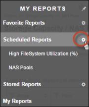 Reporting Features and User Customizations Option Save Save modified report Description Saves the report as it is defined.