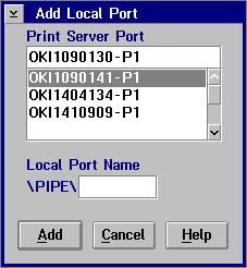2. Verify /OS2/DLL is first in the LIBPATH statement in the CONFIG.SYS file. 3. Shut down and restart the OS/2 file server. 4. Run the OkiNet for OS/2 utility to add local ports.