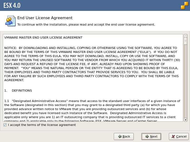 End User License Agreement.