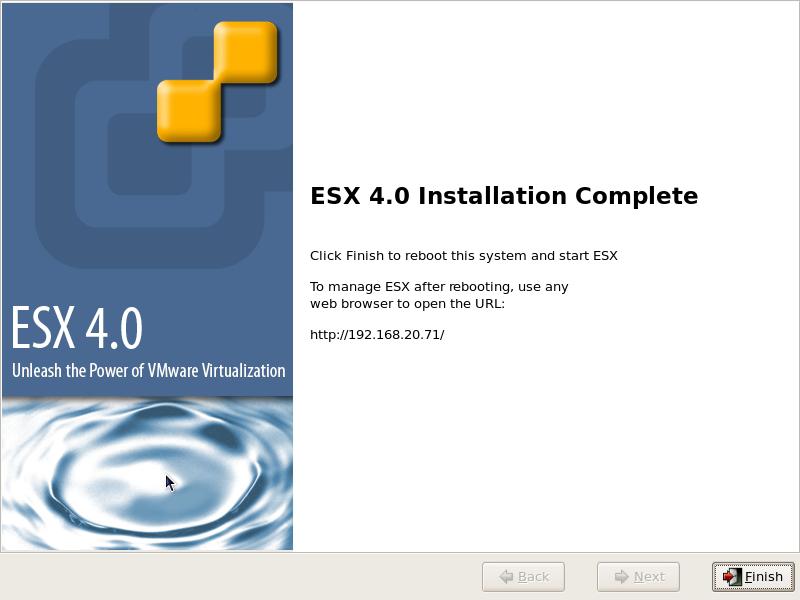 0 Installation Complete. Click Finish. 17. Summary of installation settings. Click Next. 21.
