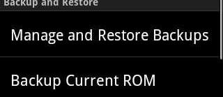 backups and restores