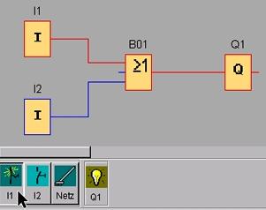 ATE326 PLC Fundamentals The following rules must be followed while connecting the blocks: Connection can be made between one block output and one block input.