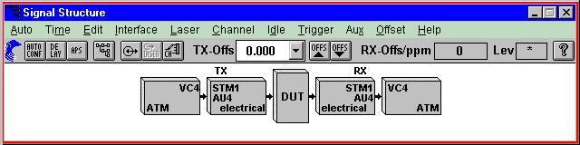 The Signal Structure Editor dialog opens (see Fig. A-3). Fig. A-3 The Edit Signal Structure dialog ( Signal Structure VI) 2. Set the required signal structure.