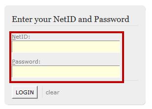 3. Log in with your NetID and NetID password (see Figure 3).