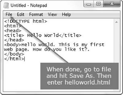 Your file can be saved as either an htm or html file.