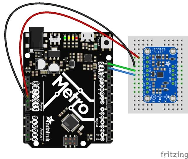 Arduino Code Wiring for Arduino You can easily wire this breakout to any microcontroller, we'll be using an Arduino.