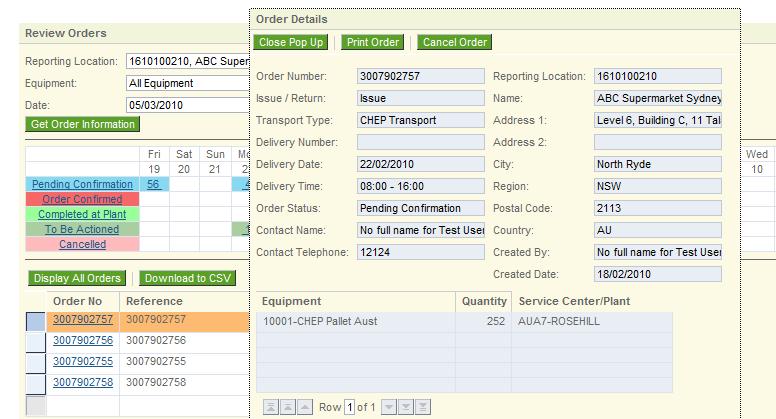 3.3 Cancel an order Overview This topic details the procedure for cancelling an order in Portfolio+Plus.