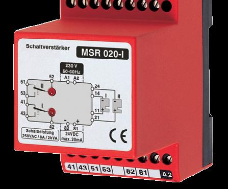 Multifunction relays For limit switches with standard and magnetic contact or inductive contact Our multifunction relays for mechanical contacts enable virtually load-free contact switching due to
