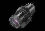 Optional lenses Projection lens VPLL-3007 VPLL-Z3009 VPLL-Z3024 VPLL-Z3032 Throw ratio 0.65:1 0.85:1 to 1.0:1 2.34:1 to 3.19:1 3.