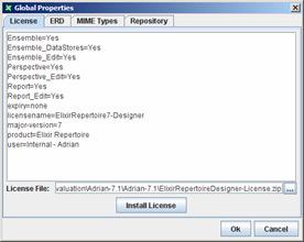 4.7. Installing Database Drivers and Additional Class Files The installation of database drivers and additional Java class files can be installed in the /ext directory of the Repertoire installation.