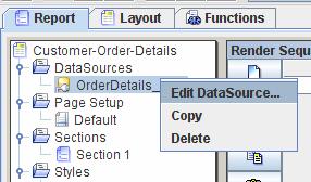 If not, right click on the data source and select Edit DataSource.