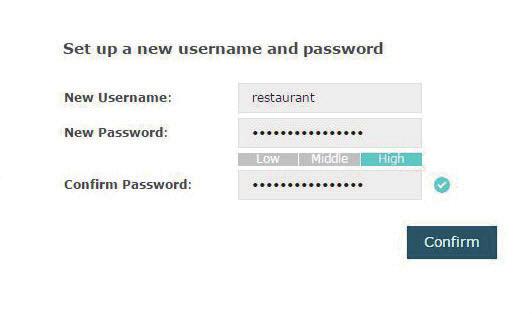 Type the default username and password (both admin) in the two fields and click LOGIN.