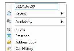 Some of them will display the main Phone window. Like in the Phone window, the actions at the bottom of the Preview window adapt to the state of the call.