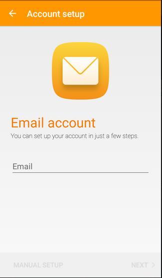 xi. Email 43. How can I create POP3/IMAP email account? You can set up external POP3 or IMAP email accounts in your phone. Usually, that is very useful for work email.