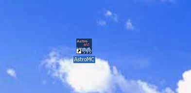 After that is complete, double-click on the AstroMc icon on the Desktop.