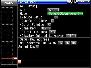 4. SETUP PROCEDURES (3) After entering the System Setup mode, open the Setup menu as shown below.
