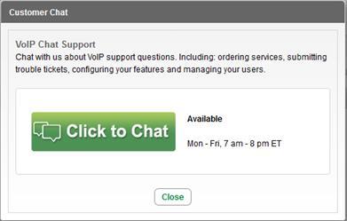 During Live Chat hours, click on the Click to Chat button to start your chat. 5.