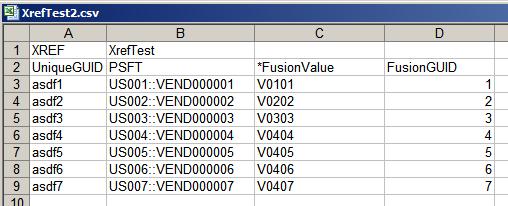 Chapter 3 Defining and Populating Value Maps Each column in the second row of the file must identify either domain names or element names to import into (no mixing allowed), or reference data.