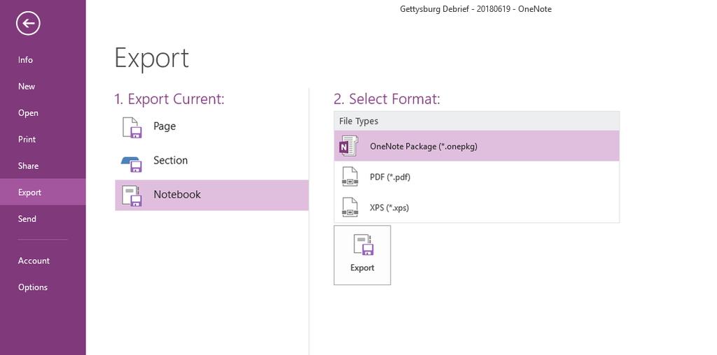 OneNote - After Migration If for some reason your Notebook does
