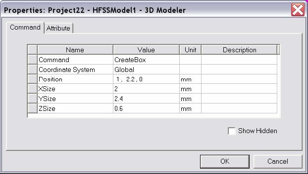 6 Fig (21): Command. Fig (22): Attributes. 6. Overview of Draw 6.1 Snap Mode As an aid for graphical selection, the modeler provides Snap options. The default is to snaps are shown here.
