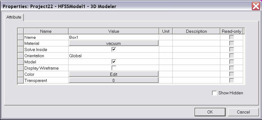 The modeler can also be set to allow the active cursor to only move in a plane or out of plane. These are set from the menu item 3D Modeler > Movement Mode.