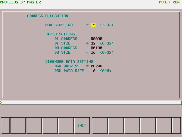 A. CONVENTIONAL SETTING APPENDIX B-62924EN/03 A.1.3 Address Allocation (1) Pressing soft key [ADDR] on Screen A-2 switches to Screen A-7.