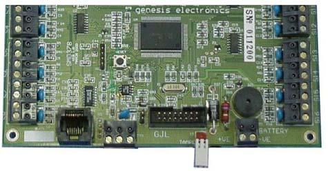 RS-232 PORT Use to allow connection to User Interface Software, or other third party device driven by RS-232. Only available for use if enabled in Genesis Technician Software.