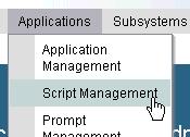 The script should now look like this: Save the script locally and then upload the script to the Cisco Unified CCX server: After uploading the script change the TAPS application to use the modified